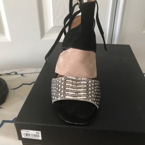 Coach multi colored sandals